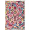 RugVista Ruva Kilim, Tappeto per interni ed esterni, Kilim Modern, 160 x 230 cm, Rettangolare, Pelo corto, Porch, Lavabile solo a mano, Resistente ai raggi UV, Multicolore