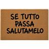 VA VIMART GRAPHIC STUDIO DIGITAL PRINT G Zerbino 40x60 cm in Fibra di Cocco Rettangolare - Tappeto d'Ingresso Personalizzabile con Testo e Immagini, Fondo in Lattice Antiscivolo Idea Regalo per Casa Nuova (Modello 5)