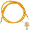 Wenxiaw 10 Lampadina Filamento, Diodi Flessibili per Lampada a Filamento Filamento Flessibile a LED Filamento LED130mm Filamento LED Flessibile Gel Silice Lampadine a LED Accessori Per diodi LED, 3V, 2200K