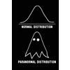 CREATESPACE Normal Distribution: Funny Maths & Statistics Note Book Math Joke Gift (6 x 9 132 Pages Graph Paper) for Statistician Mathematician