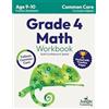 Jungle Publishing Grade 4 Math Workbook: Practice Math Drills - Exercise Book for Math Fluency | Addition, Subtraction, Multiplication, Division, Fractions, Measurement, Geometry, Statistics | Ages 9-10