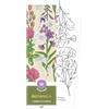 MERCILESLIVRES Botanica: 50 marque-pages à peindre ou à colorier