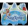 Sant'Anna - La Baby - Blister d'Acqua Minerale Naturale - Con Tappo Thumbs Up per Bere più Facilmente - Confezione da 6 Bottigliette di Plastica da 0.25 Litri