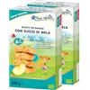 FLEUR ALPINE Biscotti per neonati con succo di mela - 12x2 deliziosi snack per neonati per una deliziosa colazione a base di porridge|Biscotti semplici snack integrali senza zuccheri aggiunti | 6 mesi