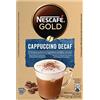 Nescafe NESCAFÉ Cappuccino Decaffeinato, 125g contenenti 10 bustine