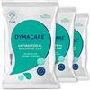 DYMACARE Cuffia shampoo antibatterica senza risciacquo | Cuffia per doccia senza risciacquo, lavaggio per capelli senza acqua bilanciato PH | 3 cappucci