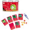 Idena 40329 - Scatola per la Raccolta di Insetti con 3 Lenti di ingrandimento, incl. pinzetta e schede sugli Insetti, 5 Piccoli Insetti di plastica, per Bambini dai 5 Anni in su
