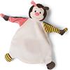 NICI Conforter Ape 25x25 cm - Copertina Coccolosa da 0+ Mesi - Trapuntina Nanna per Neonati e Bambini Piccoli - Animali di Pezza per Bambini - Cuscino Consolatore per Ragazze e Ragazzi