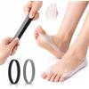 DiviDermy 2 Stück Zehenspreizer Hallux, Silikon Hallux Valgus Schiene Bandage, Dehnbaren Zehentrenner für überlappende Zehen, Kann die Zehen Trennen, Bequem und Atmungsaktiv, Reduzieren Extrusion und Reibung