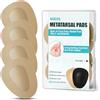 AOOTE Cuscinetti Metatarsali per Donne, 2 Paia Cuscinetti per Avampiede, Gel Cuscinetti per Avampiede, 0,8 cm Spessi Soletta Auto-adesiva, per Tutto il Giorno, Sollievo dal Dolore, Albicocca, M