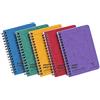 Clairefontaine 482/1137Z - Europa A6 Notemaker reliure intégrale assortiment A 10,5x14,4cm 120p détach. Q.5x5