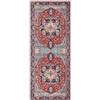 Elle Decor Design - Tappeto orientale Hamadan per soggiorno, 100% poliestere, adatto al riscaldamento a pavimento, robusto, facile da pulire, disponibile in diverse misure, 80 x 200 cm