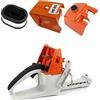 MeevrgR Maniglia posteriore per serbatoio carburante con filtro dell'aria e coperchio per motoseghe Stihl MS660, MS650, MS640, 066