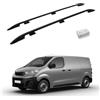 TURTLE Compatibile con Peugeot Expert (Mk3) 20172024 / Barre portatutto Crown Versione Media | Nero