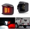 OZ-LAMPE 2 pezzi Luci Targa a LED per navara D40 Frontier ACMAT ALTV Suzuki Equator, Canbus Nessun Errore, 6000K Bianco Posteriore Tag Lampade