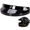 Fituenly Visor Universal 3 Snap-Button Fip Up Shield per Il Casco per Moto a Faccia Aperta