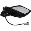 SHLPDFM - Specchietto retrovisore elettrico completo, lato passeggero sinistro, nero, per Nissan NV200 2010 - 2016, 1 pezzo
