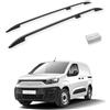 TURTLE Compatibile con Fiat Doblo (K9) 20232024 / Barre portatutto Crown Versione Lunga | Nero