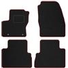 MOTOS Strike Tappetini auto Velours per auto destinato a Ford C-Max II 2012-2015 - Standard, Tessuto, Rosso tappetino auto - Provate un nuovo comfort di guida con un set di tappetini in velluto
