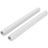 Aramox Front Grill for 1 2 3 4 5 6 7 Series, F20 F22 F30 G30 G11 Models (2012-2018), White, 2-Piece Set, Replacement Grille Trim for Car Exterior Styling, 2 Piece White Front Grill