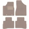Wielganizator Tappetini per auto in velluto beige, per Nissan Murano Z50 (2003-2008) SUV, set di tappetini per auto in velluto, 3 pezzi
