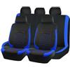 UDJCHK Coprisedili Auto per Toyota Hilux 2020-2022 2023 2024 2025 2026, Anteriore Stoffa Set Copri-Sedile Fodere per Anteriori e Posteriori con Airbag Laterale, Auto Set Coprisedili,Blue