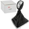 NTY Pomello Leva Cambio GZB-RE-000 Compatibile con: Renault Laguna III, Laguna III Grandtour