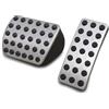 HBGURM Poggiapiedi Antiscivolo Per Mercedes-Benz AB GLA GLB CLA EQA EQB Classe Poggiapiedi Resto Del Piede Morto Freno Pedale Del Gas Pad Copertura W177 W247 X247 H247 C118 H243(Brake Gas)