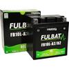 Fulbat - Batteria per moto gel FB10L-A2/B2 Gel, YB10L-A2/B2 FULBAT SLA impermeabile 11,6 Ah 120 AMPS