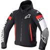 Alpinestars Zaca Air Giacca tessile moto, nero/bianco/rosso, S