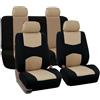 KizmiQ 9Pcs Auto Set coprisedili per Suzuki Jimny (FJ) 1. Gen 2007-2017 Poliestere Tessuto Lavabile Traspirante Coprisedile Adatto a Tutte Le Stagioni,G
