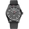 Alpina Orologio analogico da uomo al quarzo con cinturino in acciaio inossidabile mid-39661, Nero