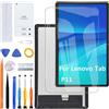 HLYGZX Display Schermo per Lenovo Tab P11 TB-J606F Nero | con kit di riparazione，IPS LCD，Display HD，Sostituire lo schermo
