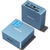 GEEKOM IT13 Mini PC con Intel i5-13600H [Garanzia 3 anni],1TB SSD,16GB RAM(max. 96 GB + 4 TB), Windows 11 Pro, 2x USB 4.0 | 8K 120Hz | Slot per schede SD, per Business/Ufficio