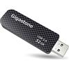 Gigastone 32 GB Chiavetta USB 2.0, V30 Serie, Flash Drive retrattile, Ideale per PC Computer MacBook, Compatibile con Windows Mac Linux, Pen Drive stile alla moda - Nero