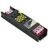 Generico Universo Alimentatore Slim Metallico STABILIZZATO Switching Trimmer 220V DC12V 5A 60 Watt Colore Nero