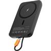 AsperX Power Bank magnetico per MagSafe, 10000 mAh Power Bank 22,5 W PD USB-C cavo ricarica rapida, senza fili con display a LED, compatibile con iPhone 17/16/15/14/13/12 serie