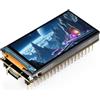Wonrabai ESP32-C6 1.9inch LCD Display Development Board, 170 x 320, 262K Color, 160MHz Running Frequency RISC-V Single-Core Processor, Wi-Fi 6 & Blue-tooth, Supports 90° Hardware Rotation