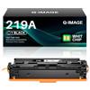 Q-image 219A W2190A - Toner con chip compatibile con HP 219A 219X, ricambio per HP Color LaserJet Pro 3202dn 3202dw MFP 3302fdn 3302fdng 3302fdw 3302fdwg 3302sdw 3302sdwg (1 nero)