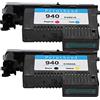 Akozon Testina di Stampa di Alta qualità, 940 C4900A C4901A per Guadino Magnetico Inchiostro per Stampante Toner Gancio Moschettone Magnetico 8000 8500 Serie CMYK (Nero Giallo +