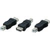 Generic 3 adattatori USB 2.0 da USB a presa USB A - Conversione facile e veloce