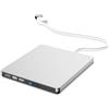 Pyugxab Lettore CD Esterno USB 3.0, Vassoio da 12,7 Mm, Registratore con unità Ottica Dvd-RW Ultra Sottile per Computer Portatile PC ()