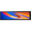 Focket Monitor Temperatura Computer, Tema Dinamico con Visualizzazione Ampia 178° da 8,8 Pollici Supportato, Pannello Sensore Custodia PC, Mini Schermo Secondario USB CPU (Versione touch screen