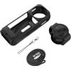 Generic Copriobiettivo + custodia in silicone per Insta360 X5, copriobiettivo e custodia protettiva per corpo fotocamera Insta 360 (set di accessori)