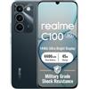 realme C100 5G Smartphone 4+128GB, Verde Germoglio, Schermo 6,8 pollici, Display LCD 144Hz, Ricarica Ultra Veloce 45W, Batteria 6600mAh, Fotocamera AI 50MP, Chipset MediaTek Dimensity 6300, IP64