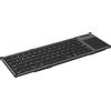 Yklhsocneg Tastiera pieghevole con touchpad wireless Bluetooth 78 touchpad tastiera ricaricabile per iOS, Android, Windows PC Laptop Tablet