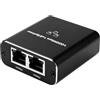 DEWIN Switch Ethernet 2 Porte,Sdoppiatore Ethernet RJ45 2 Porte 1000 Mbps Switch di Rete LAN Gigabit,Splitter di Rete Cat5/5e/6/7/8 con Cavo USB-C