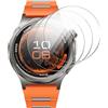GIOPUEY Pellicola Protettiva per Oppo Watch X3, [4 Pezzi] Vetro temperato Schermo Protezione Pellicola [Copertura Completa] [Anti-graffio] - Trasparente