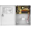 Vikye Scatola di alimentazione per controllo accessi 12V 10A, scatola batteria di backup UPS PWM con funzione di spegnimento ritardato, scatola interruttore di alimentazione