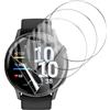 Anoowkoa 4 Pezzi Pellicola Protettiva per Garmin Venu 4/Garmin Venu 3 45mm Non vetro Pellicola Schermo Intero Trasparente Amico del caso, Senza Bolle, Facile Installazione